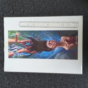 Signed print from artist Gabe Leonard